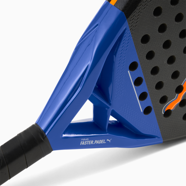 NOVA PADEL PRO Hybrid Padel Racket, Safe Lake-PUMA Black-Vivid Blue-Heat Fire, large-ZAF