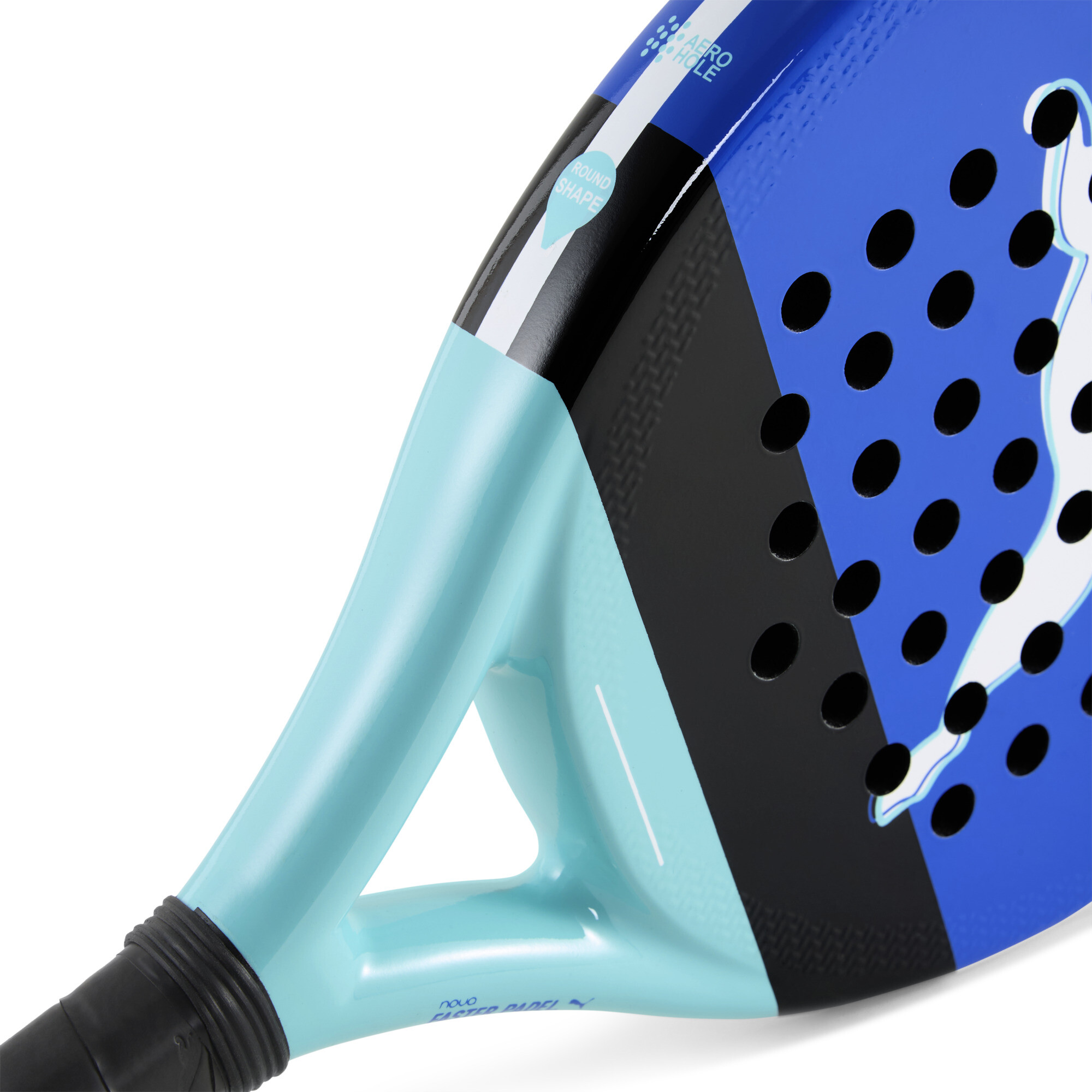 PUMA NOVA PADEL SMASH padelracket, Blauw/Zwart thumbnail 2
