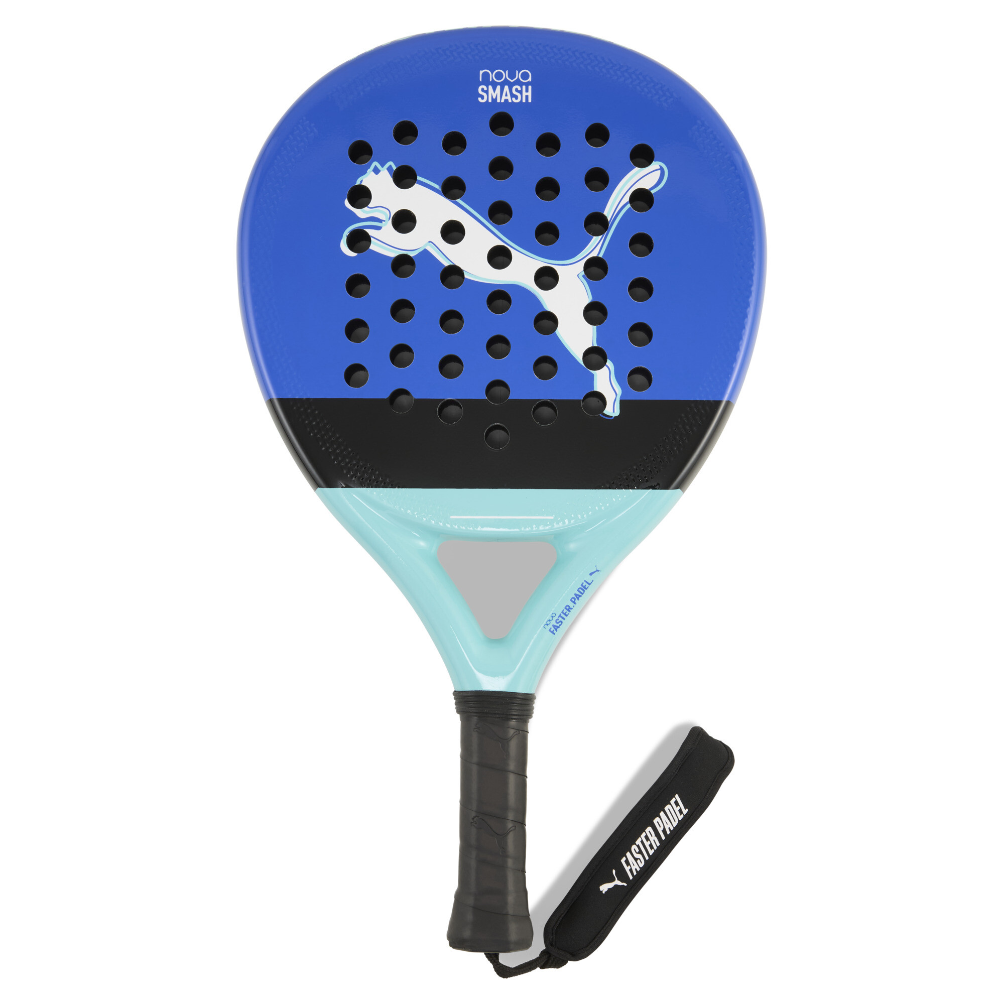 Puma NOVA PADEL SMASH Padelschläger | Mit Print | Vivid Blue/Black/Safe Lake