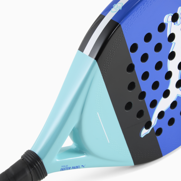 NOVA PADEL SMASH Padel Racket Youth, Vivid Blue-PUMA Black-Safe Lake-PUMA White, large-ZAF