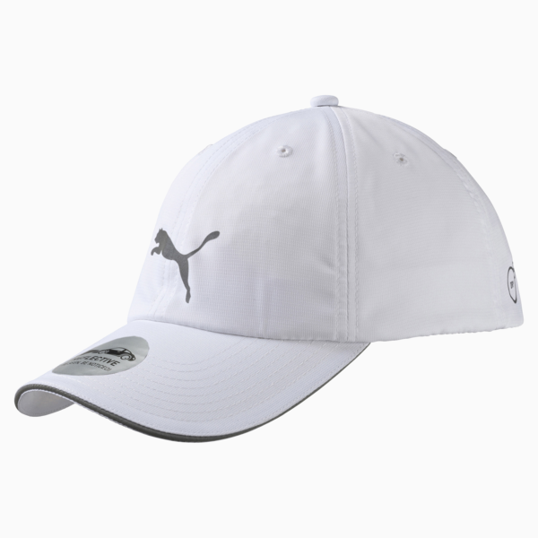 Running Cap III, white, large-ZAF