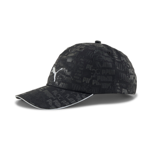 Gorra de running III, Puma Black-AOP, large-ARG