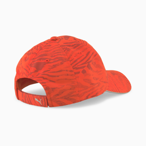 Gorra de running III, Cherry Tomato-AOP, large-ARG