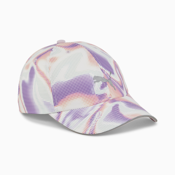 Running Cap III, PUMA White-Grape Mist-AOP, large-ZAF