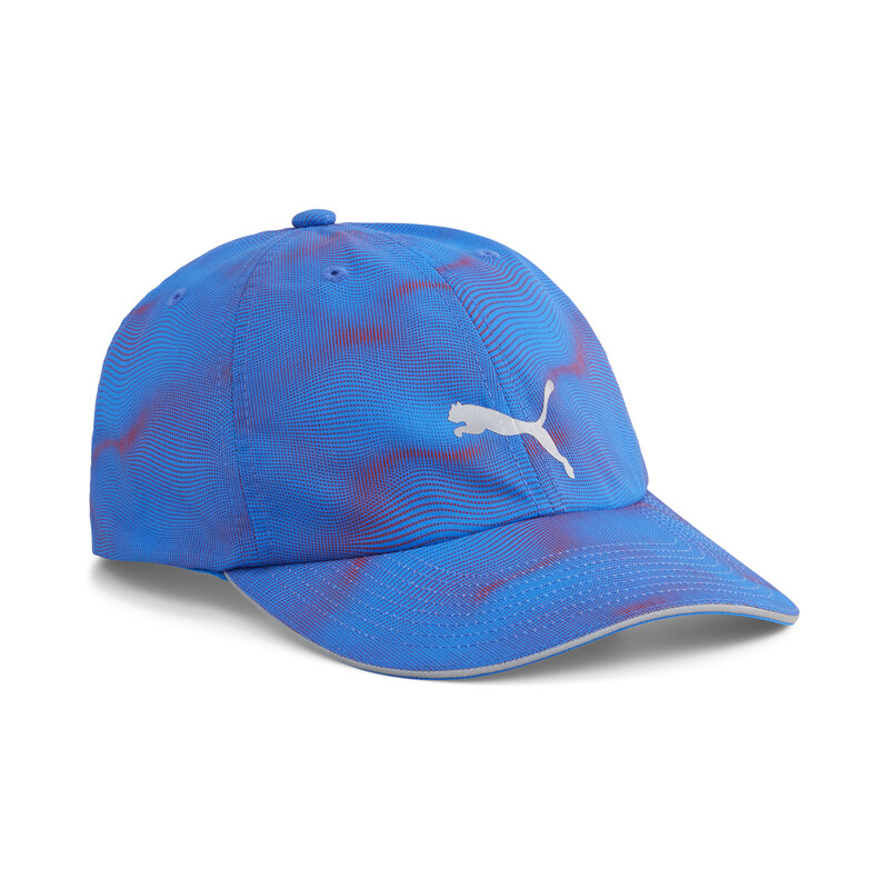 

PUMA Unisex Running Cap III, Black/pink/blue