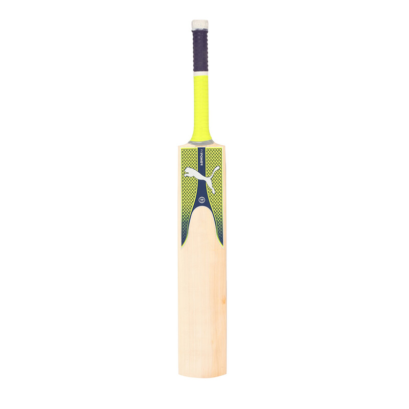 PUMA evoPOWER 3.17 Cricket Bat, Black/silver/blue