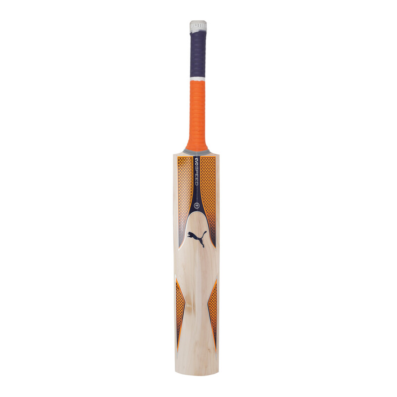

PUMA evoSPEED 7.17 Youth Cricket Bat, White/orange/purple