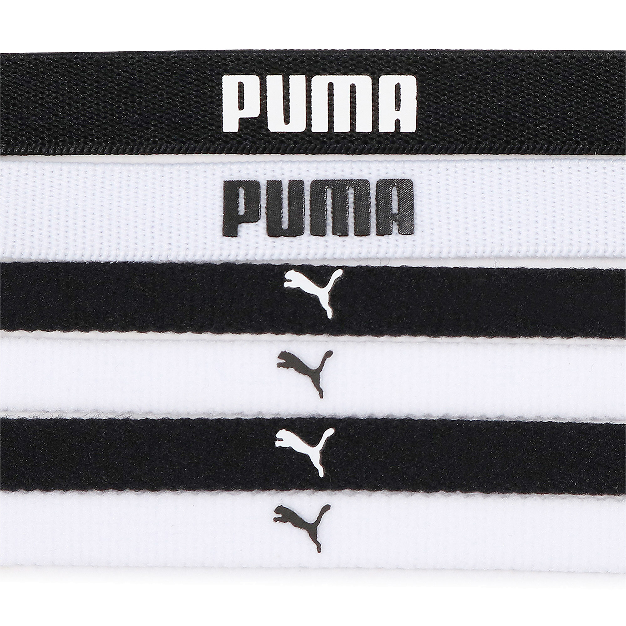 Kids' PUMA Training Sportbands 6 Pack In Black