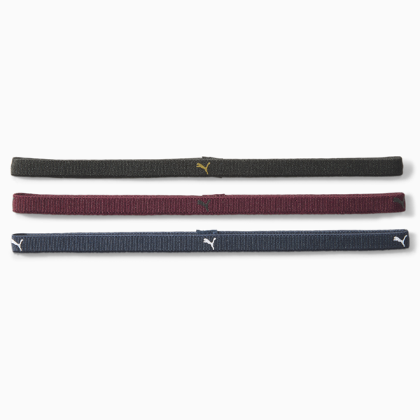Bandas para frente, 3 piezas, Dusty Plum-PUMA Black-Varsity Green, large-MEX