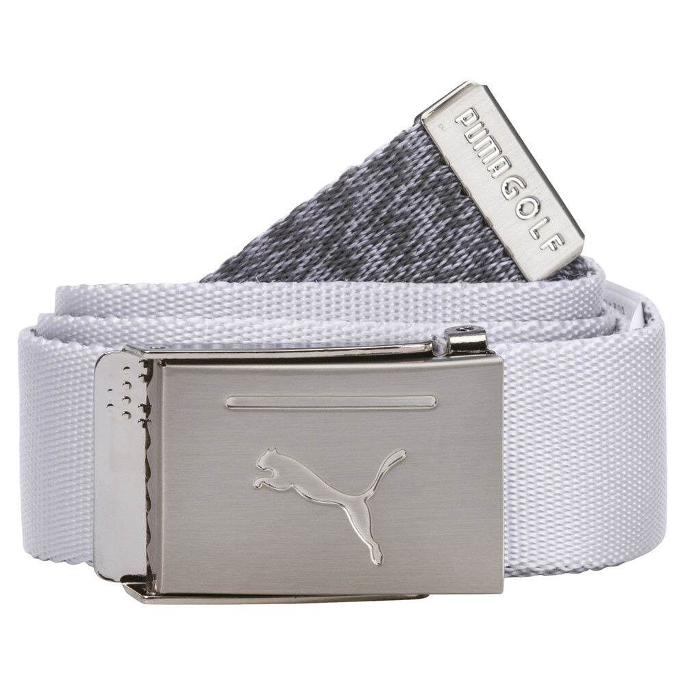 White puma golf belt Clearance
