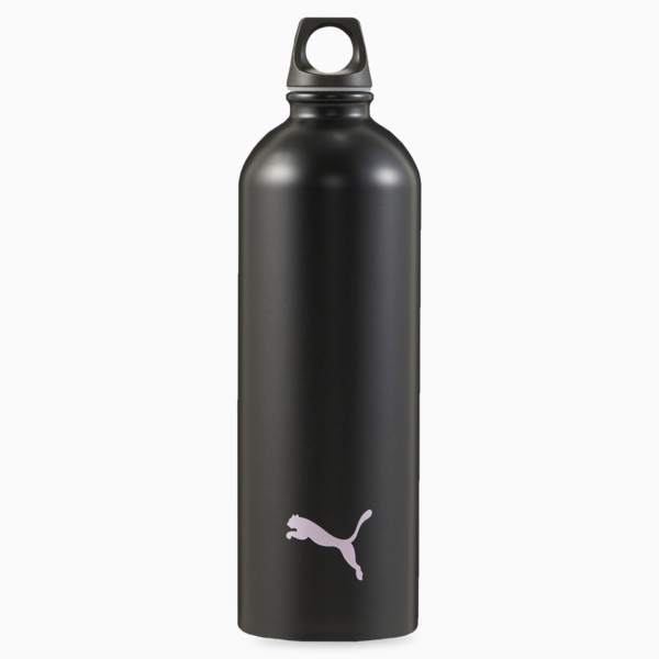 PUMA Training Stainless Steel Water Bottle, Puma Black, large-ZAF