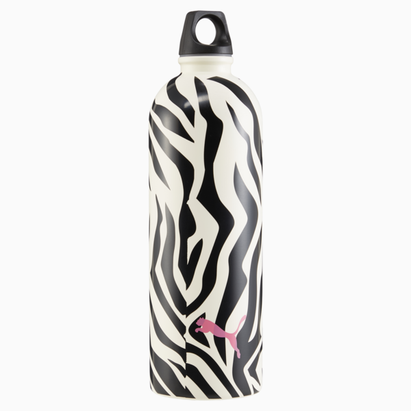PUMA Training Stainless Steel Water Bottle, Sugared Almond-PUMA Black, large-ZAF