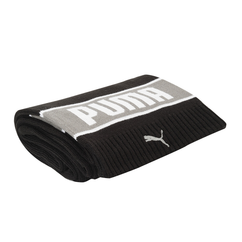 

PUMA - Шарф PUMA Knit Scarf – Puma Black-Ultra Gray –, Черный