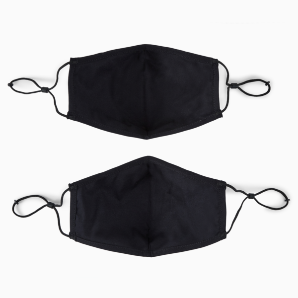 PUMA II Face Mask 2-Pack, Puma Black-Dark Dreams AOP, large-ZAF