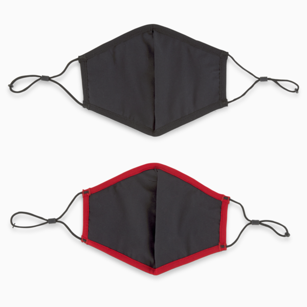 PUMA II Face Mask 2-Pack, Puma Black-AS, large-ZAF