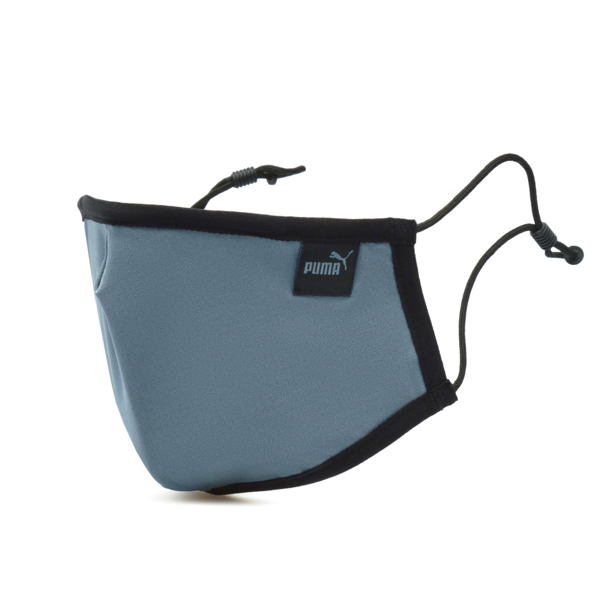 PUMA Face Mask (Set of 2), Grape Leaf-China Blue, large-ZAF