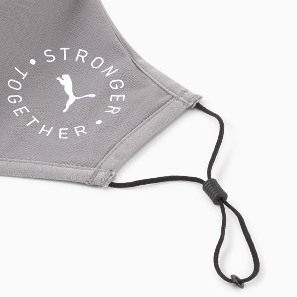 Tapabocas PUMA 3.0 (juego de 2 unidades), Steel Gray-Cat stronger together, large-ARG