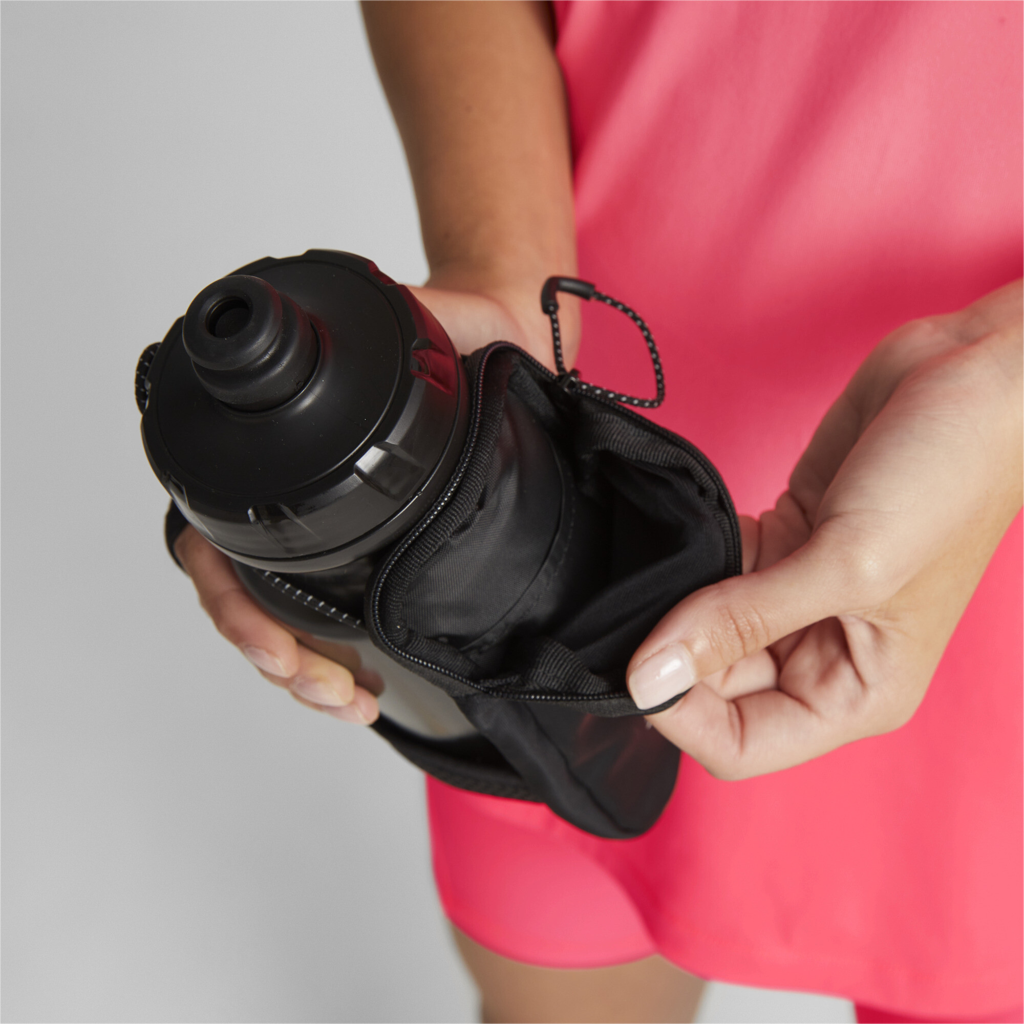 Kids' PUMA Running Bottle & Pocket In 10 - Black
