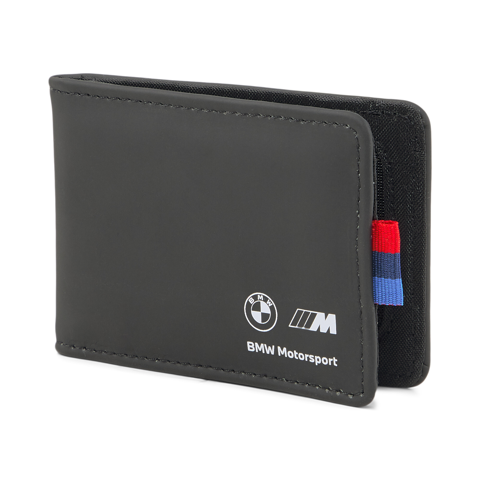 Men's Puma BMW M Motorsport Small Wallet, Black, Accessories
