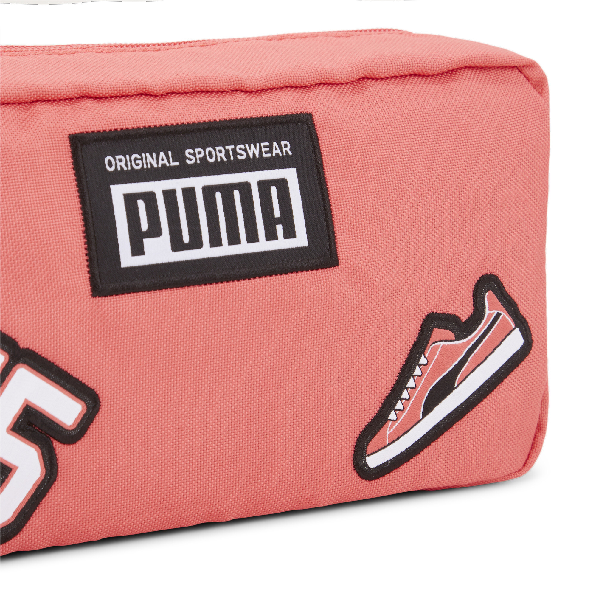 Kids' PUMA Patch Pencil Case In 70 - Pink