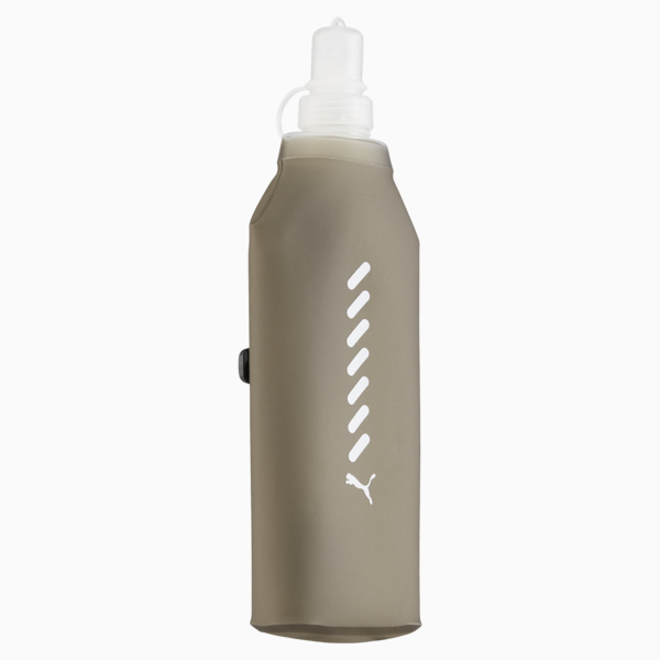 Running Soft Water Bottle, Puma Black, large-ZAF