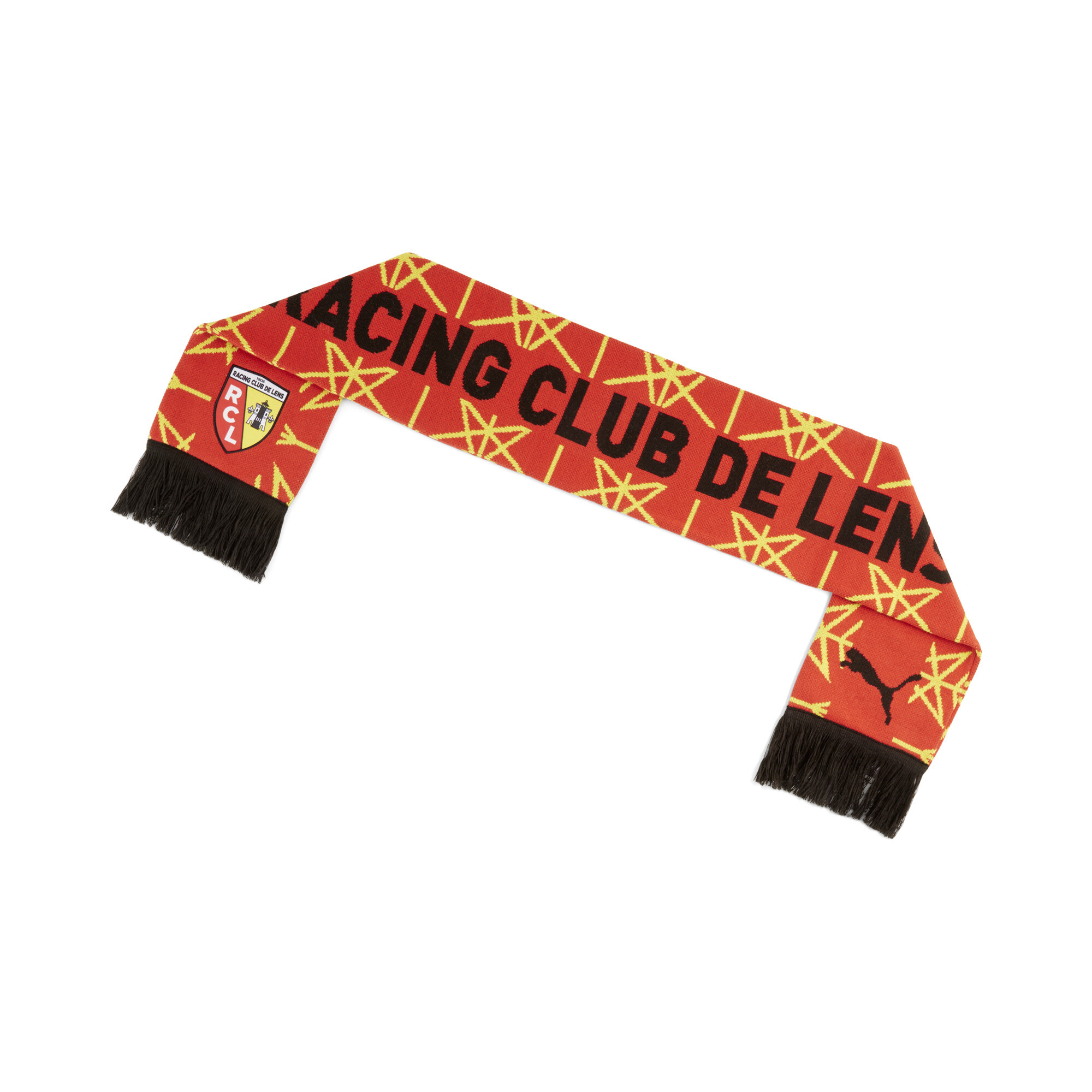 Puma RC Lens Ftbl ESSENTIALS Scarf, Yellow, Sports