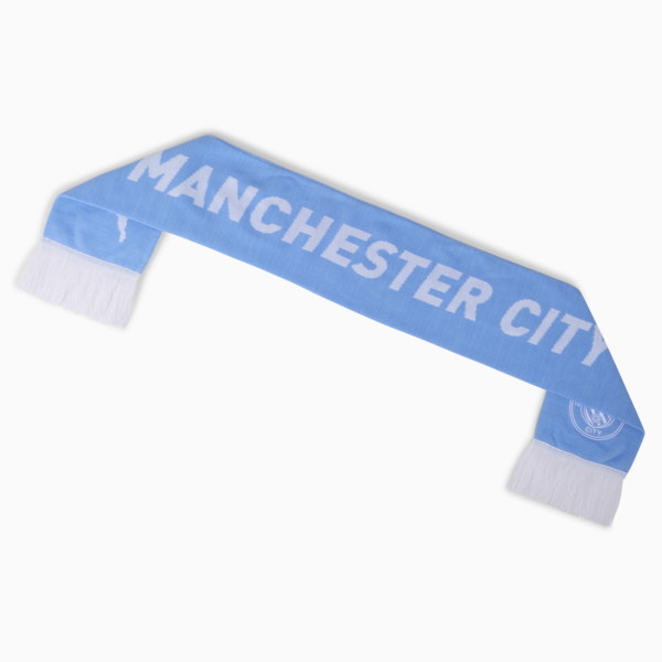 Bufanda Manchester City ftblESSENTIALS, Team Light Blue-PUMA White, large-MEX