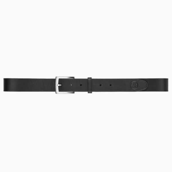 Leather Men's Golf Belt, PUMA Black, large-ZAF