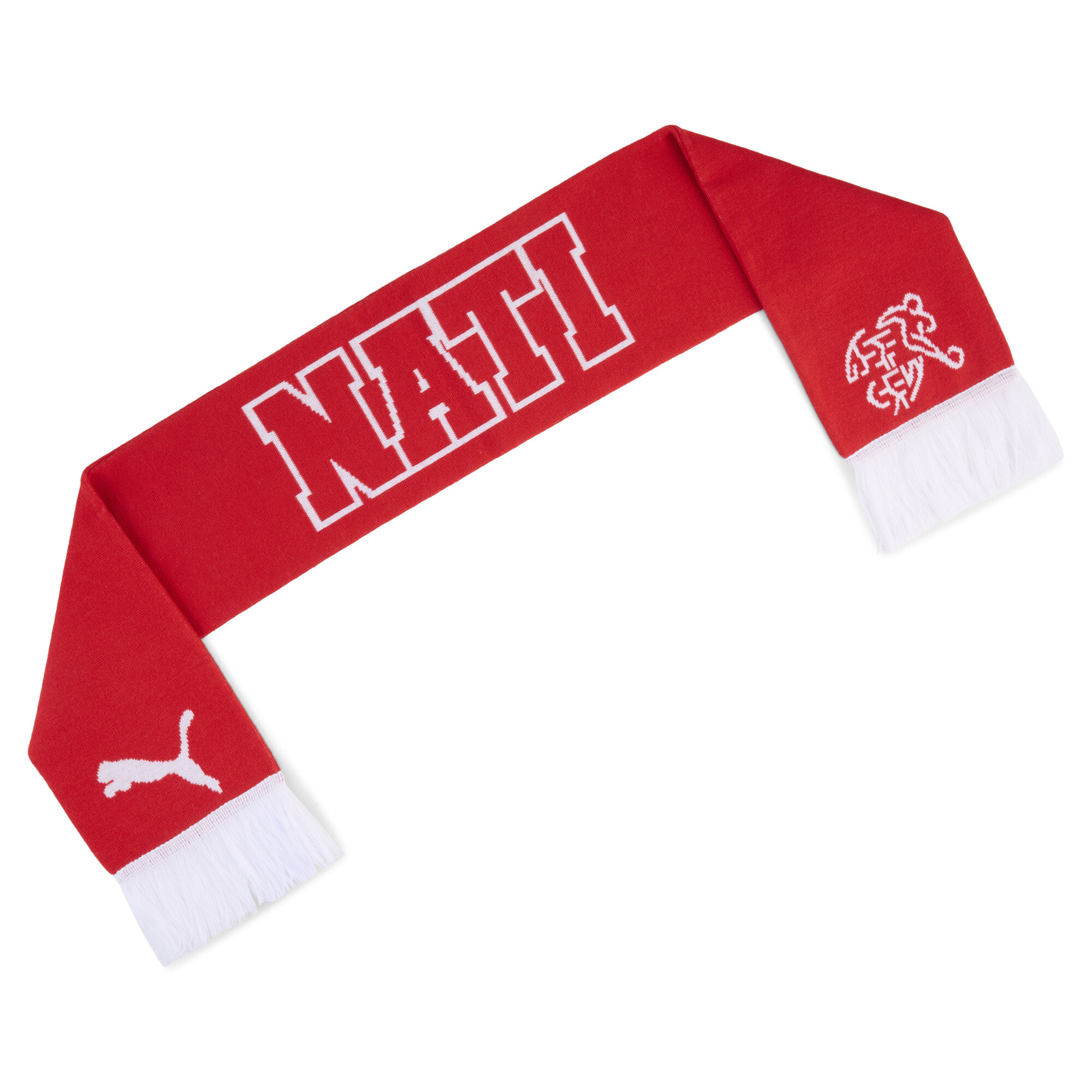 PUMA Schweiz ftblCulture Schal, Accessoires, Rot, OSFA
