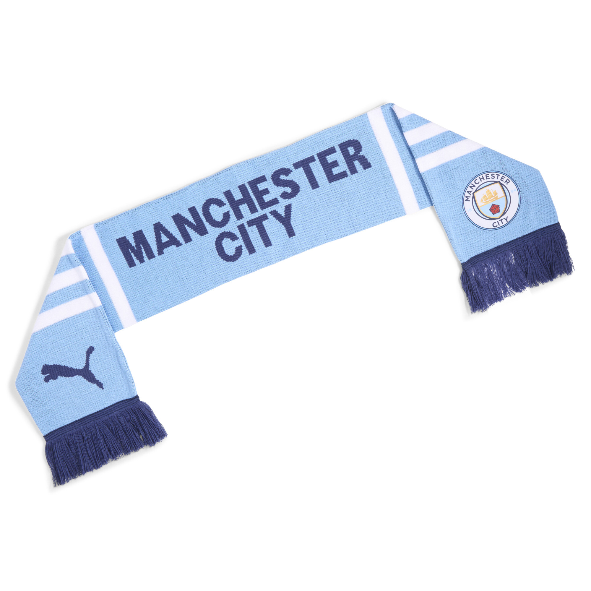 PUMA Manchester City ftblEssentials Schal, Accessoires, Blau, OSFA