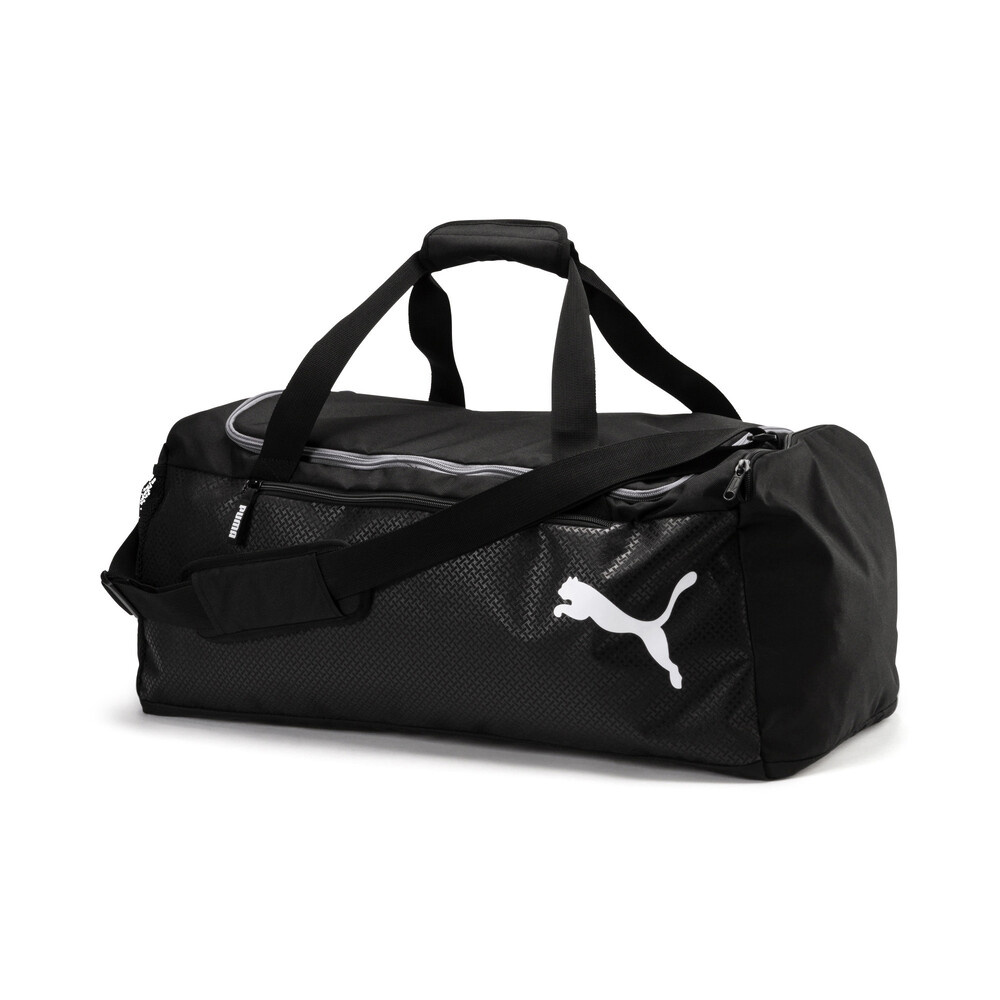 Fundamentals Medium Sports Bag | Black - PUMA
