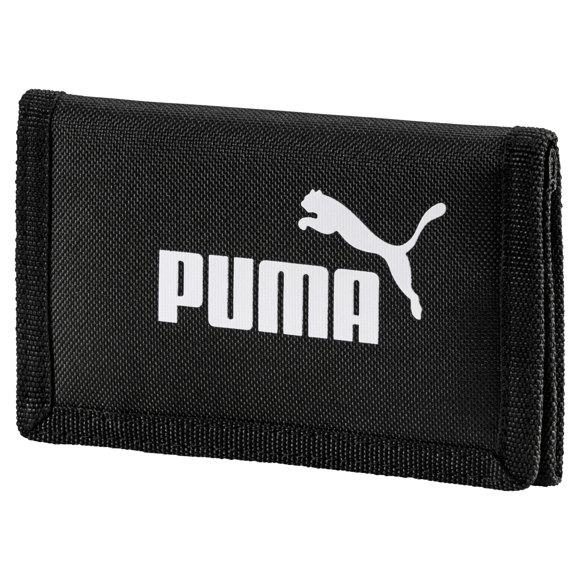 Men's Puma Phase Woven Wallet, Black, Accessories
