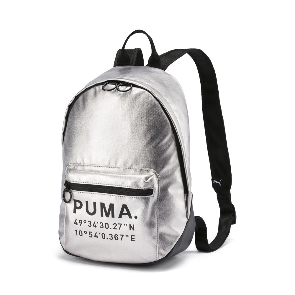 puma silver backpack