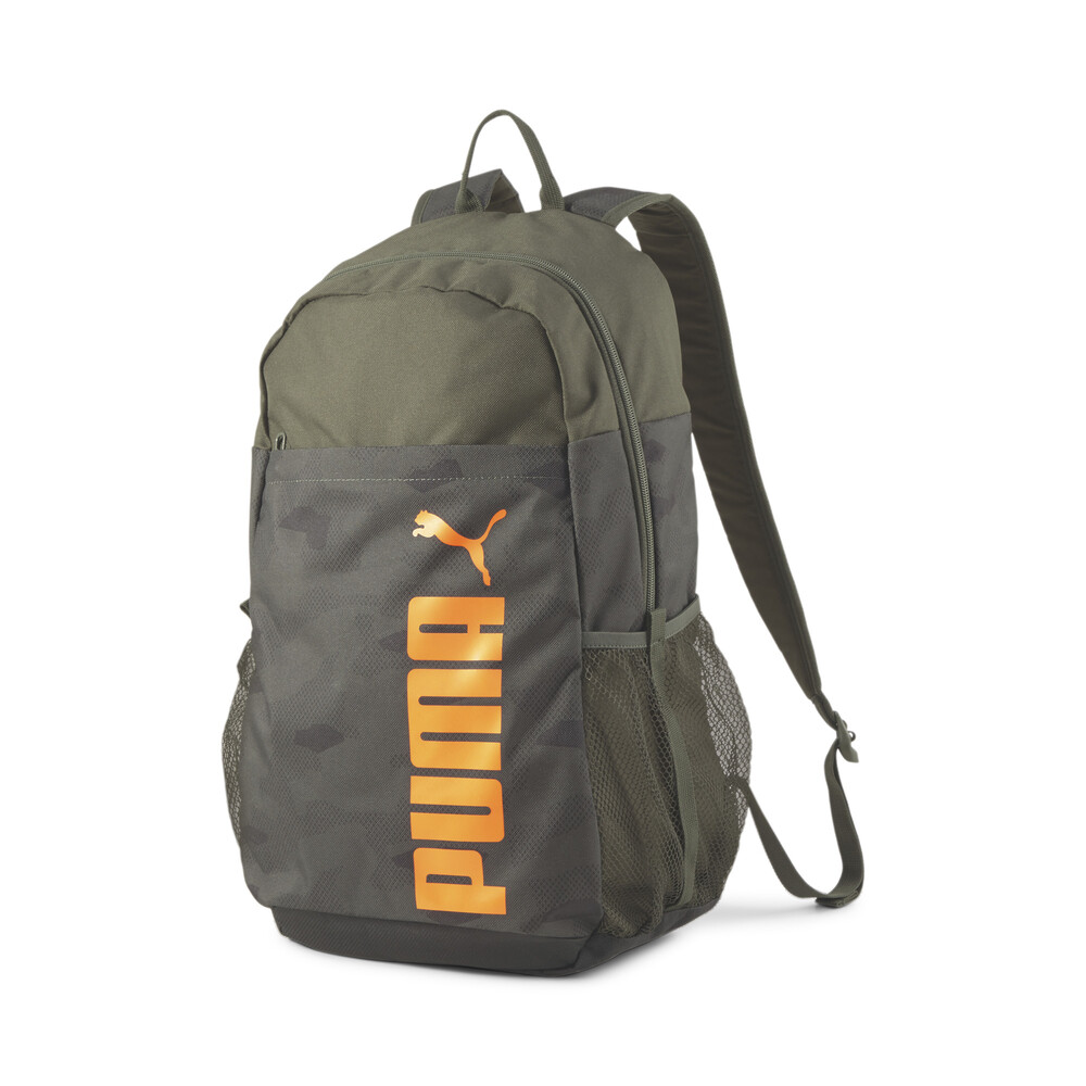 puma green backpack