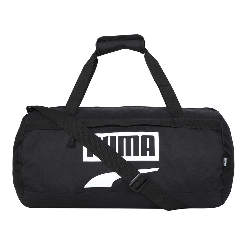 PUMA Plus II Sports Bag, White/black