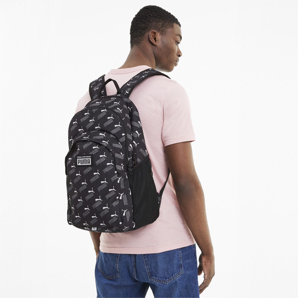 

PUMA - Рюкзак PUMA Academy Backpack – Puma Black-PUMA No. 1 AOP –, Черный