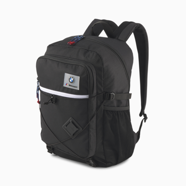 BMW M Motorsport Backpack, Puma Black, large-ZAF