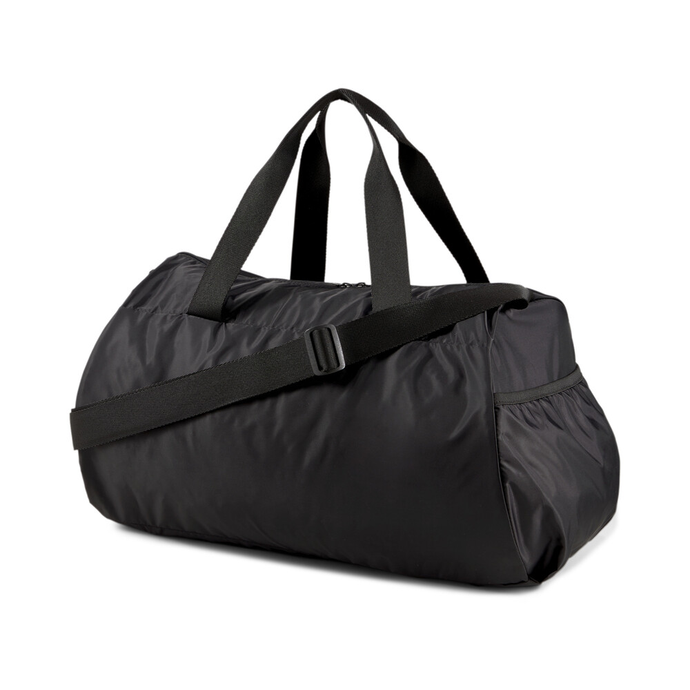 

PUMA - female - Сумка AT ESS Barrel Bag – Puma Black-SOFT FLUO YELLOW –, Черный
