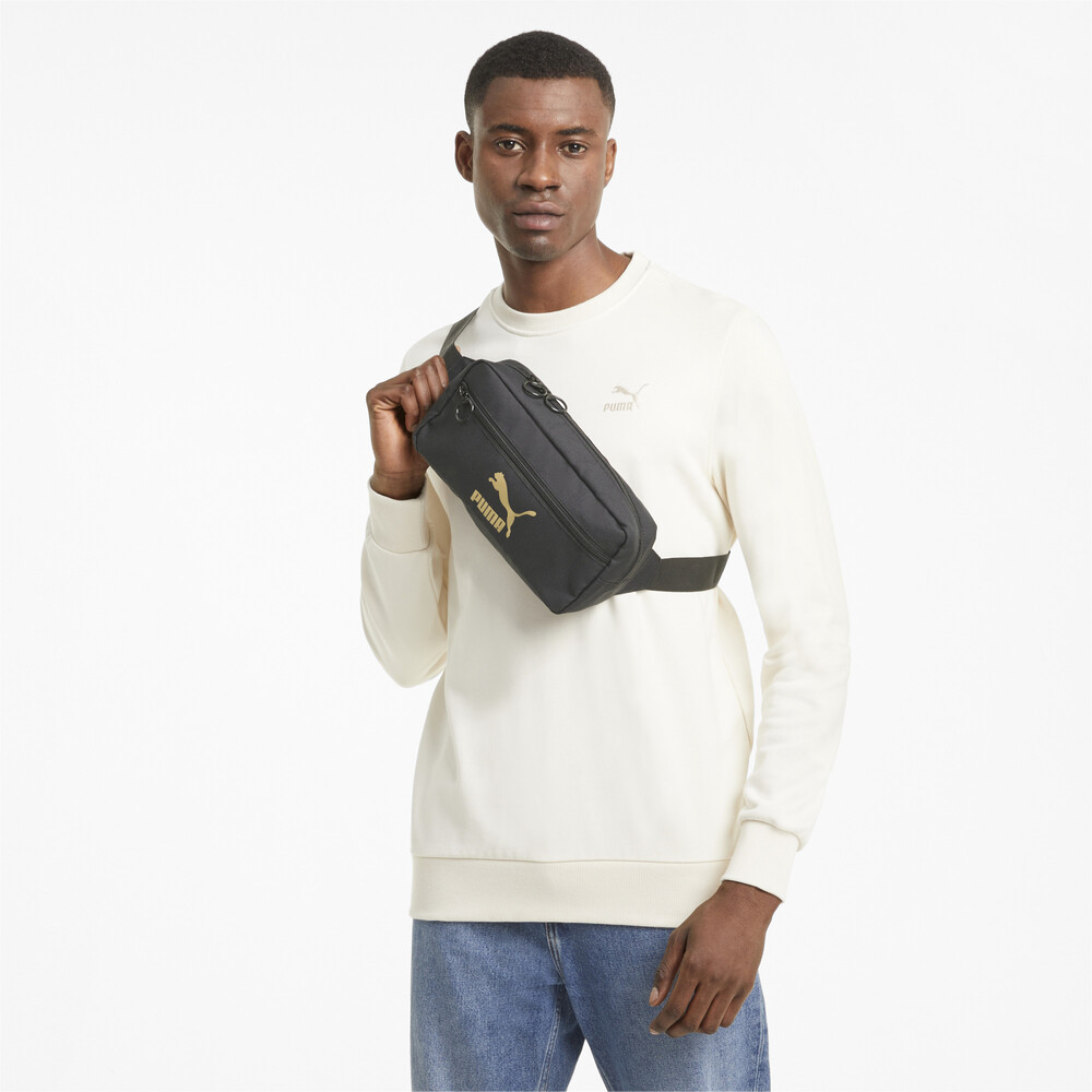 

PUMA - Сумка на пояс Originals Urban Waist Bag – Puma Black-Gold –, Черный