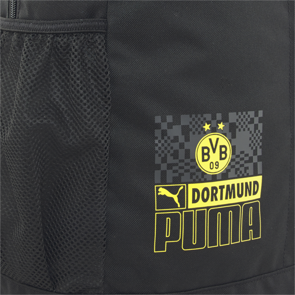 BVB FtblCore Plus Football Backpack, Puma Black, large-ZAF