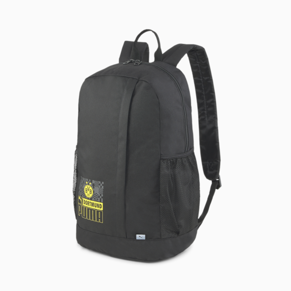 BVB FtblCore Plus Football Backpack, Puma Black, large-ZAF