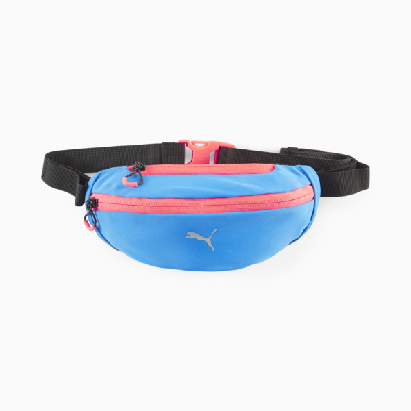 Performance Running Classic Waist Bag, Concrete Gray-Icy Blue, large-ZAF