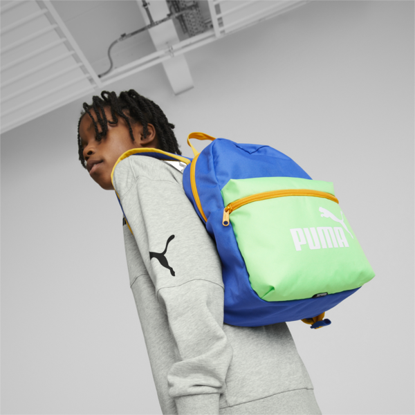Phase Small Youth Backpack, Victoria Blue-Summer Green, large-ZAF