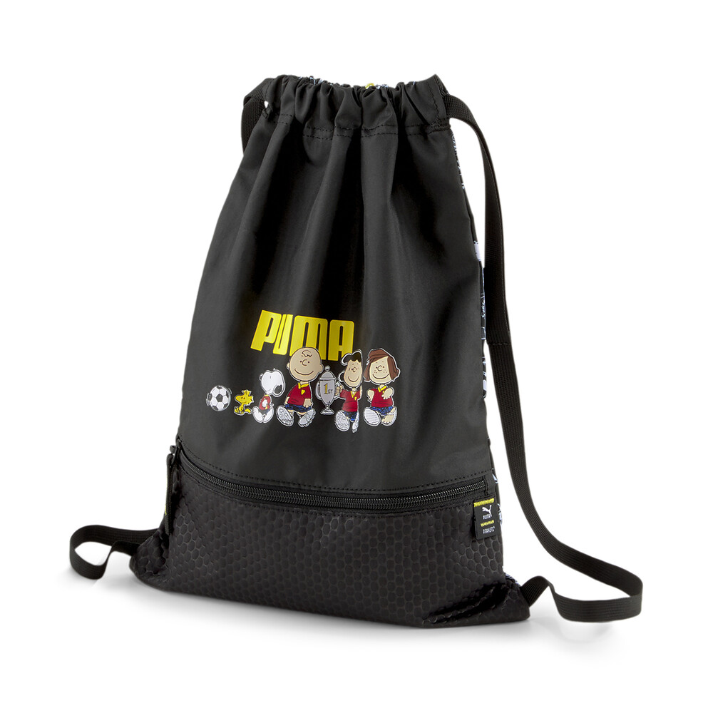 PUMA x PEANUTS Youth Gym Sack Black PUMA