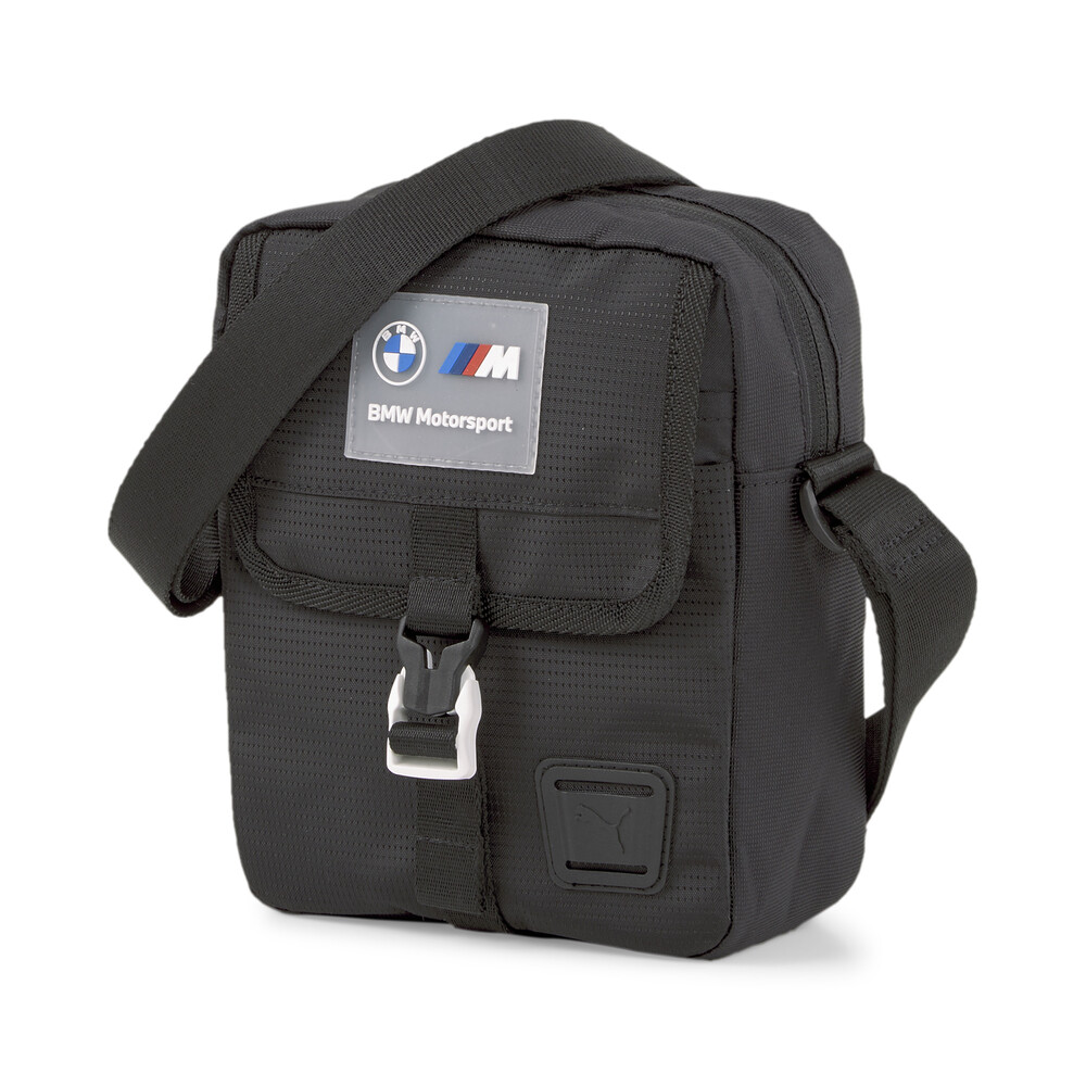 BMW M Motorsport Portable Shoulder Bag | Black - PUMA