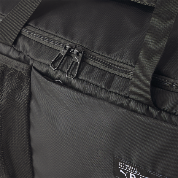 Bolso deportivo de entrenamiento mediano, Puma Black, large-MEX