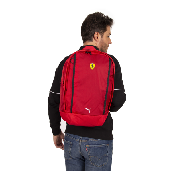 Scuderia Ferrari SPTWR Race Backpack, Rosso Corsa, large-MEX