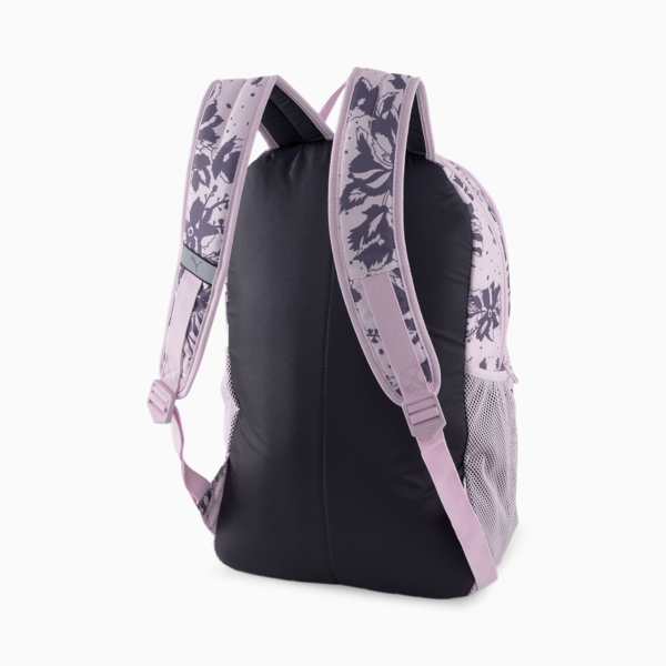 Academy Backpack, Pearl Pink-FLOWER AOP, large-ZAF