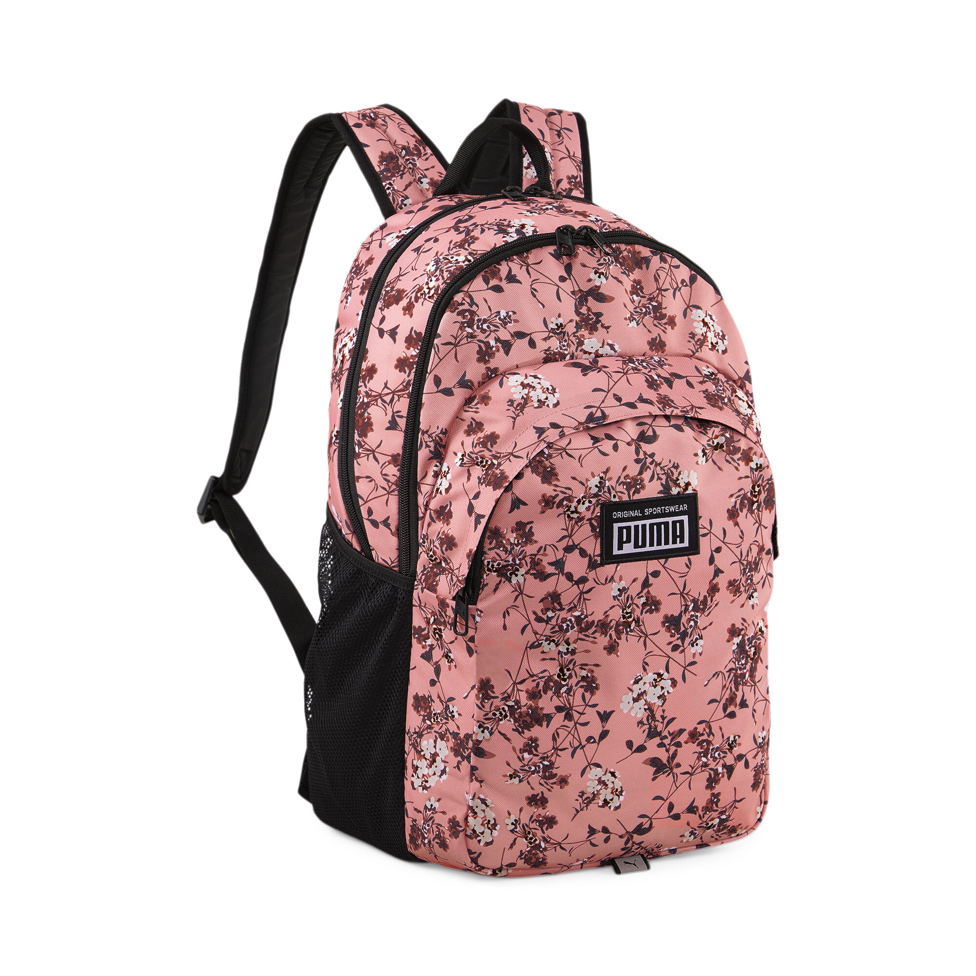 Puma Academy Rucksack | Mit Other Pattern | Peach Smoothie/Dark Jasper/Floral Aop