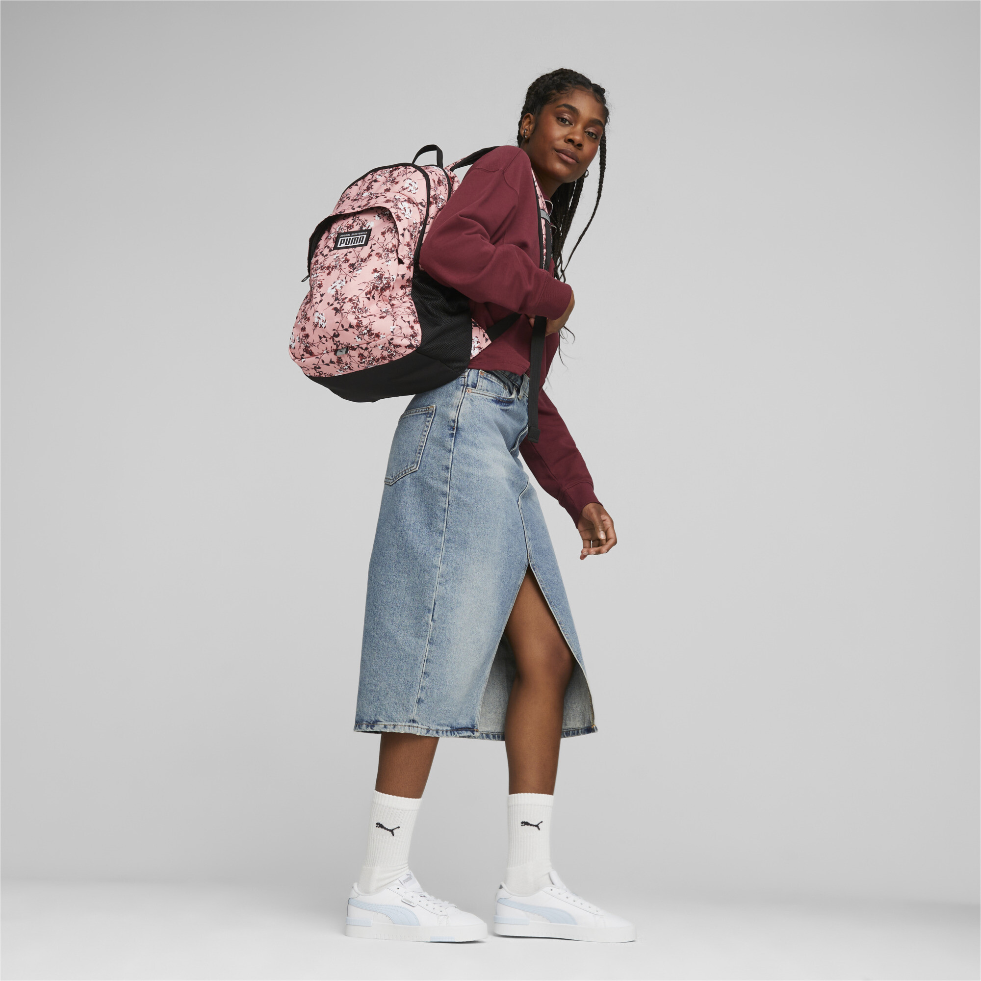 Puma Academy Backpack, Pink, Accessories